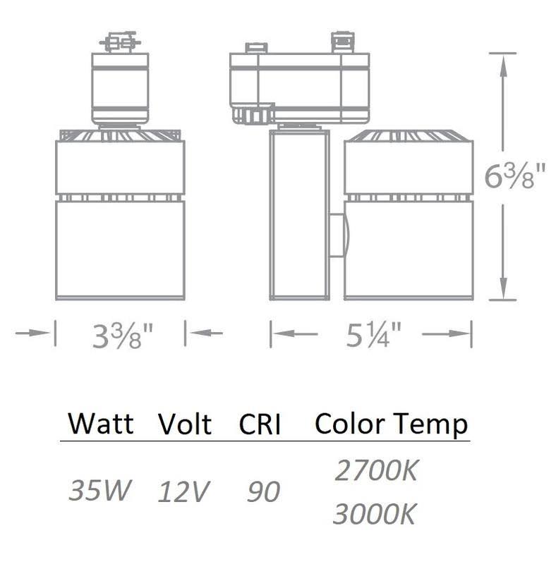 LED Track Head E156