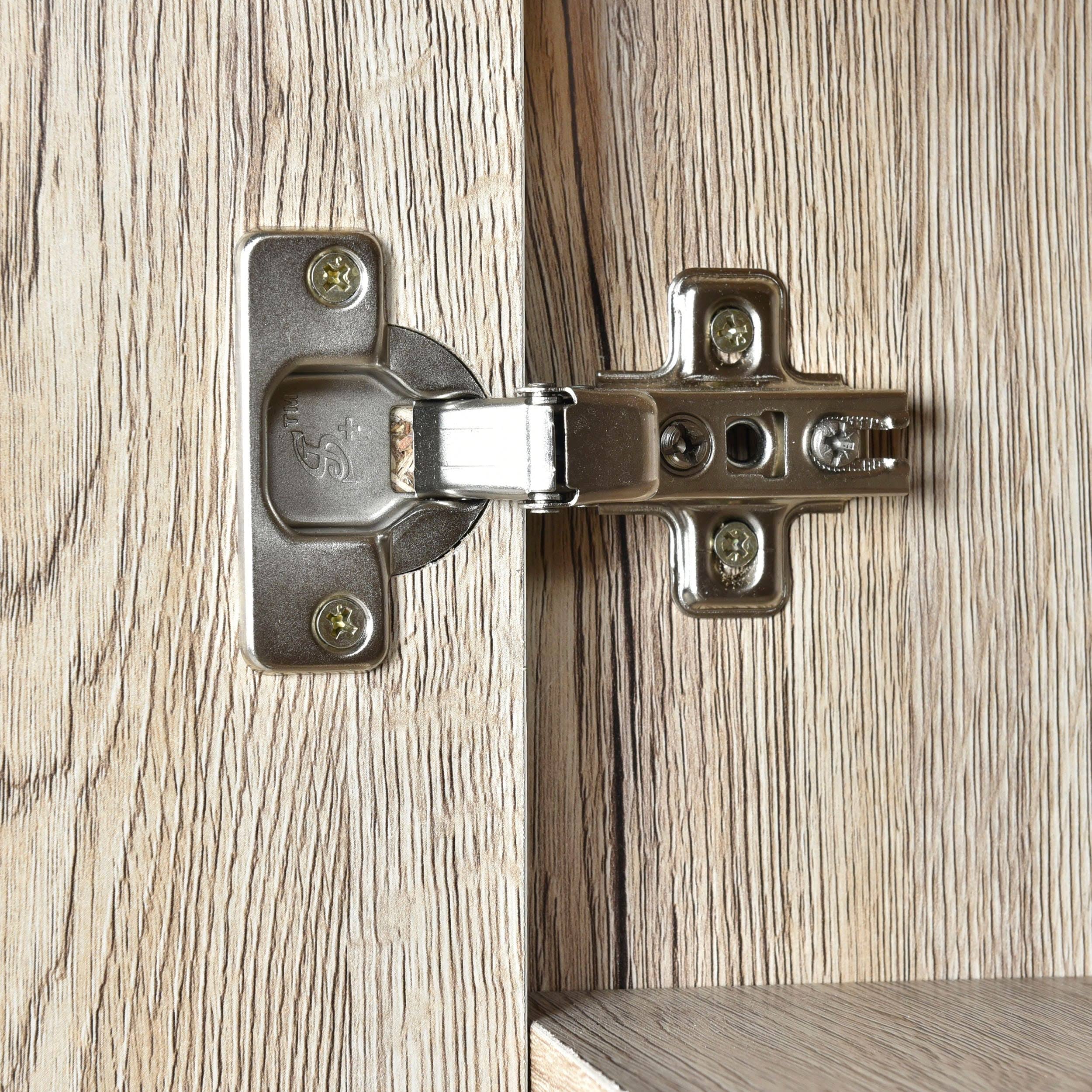 Sonoma Grey Oak + Wenge Cabinets L176397