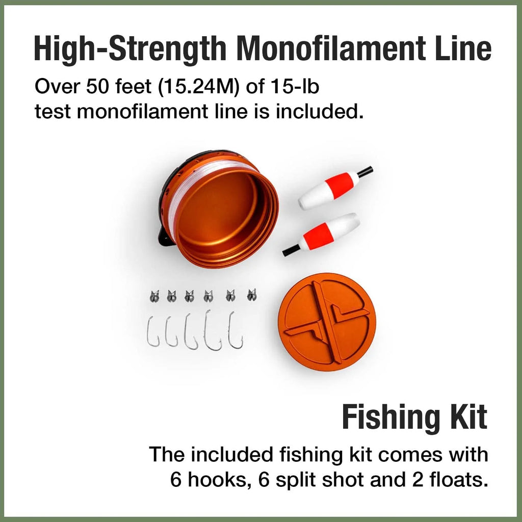 Orange Pocket Fishing Kit R921814