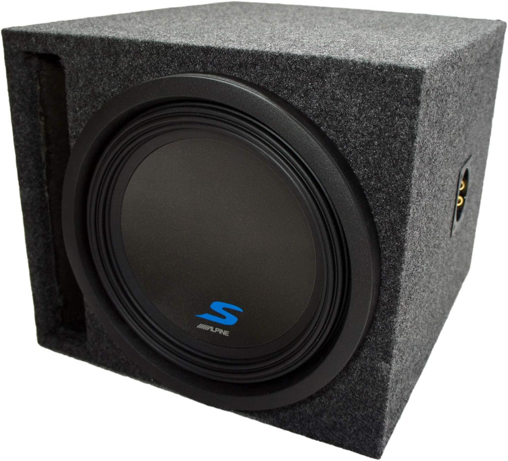 Single 12 Slotted S Port Loaded Sub Box Enclosure Z99059