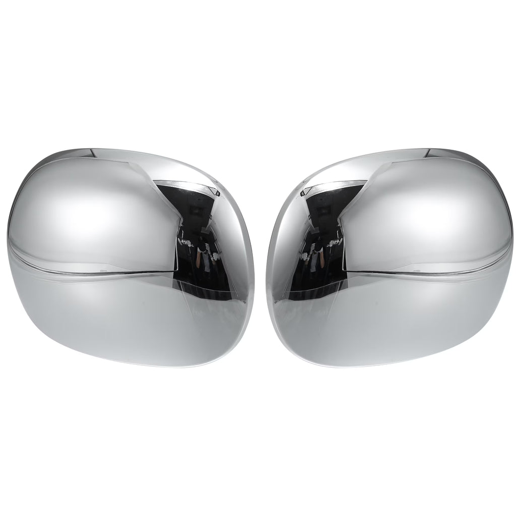 Pair Chrome Plated Power Mirror Cover Cap for Lincoln Navigator 1998-2002 for Ford F-150 1997-2003 P455