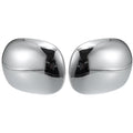 Pair Chrome Plated Power Mirror Cover Cap for Lincoln Navigator 1998-2002 for Ford F-150 1997-2003 P455