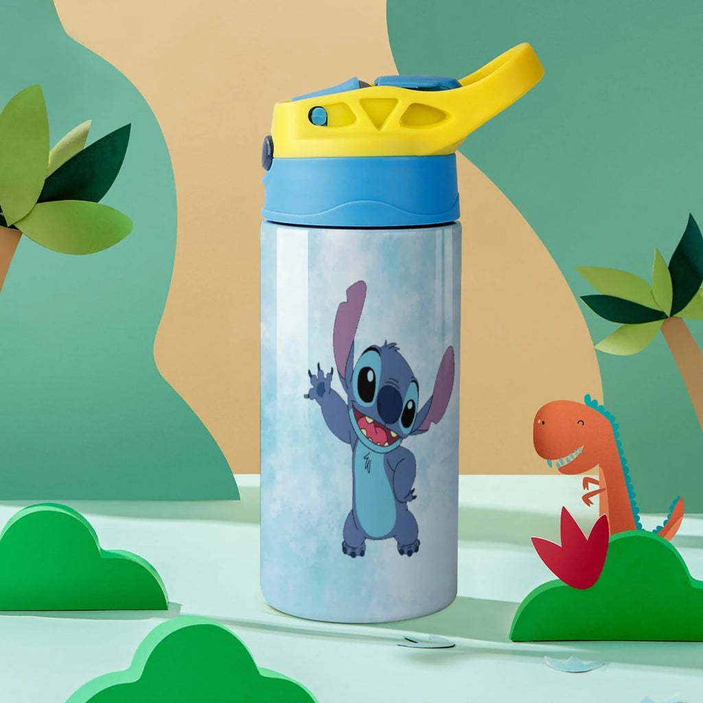 Stainless Steel Vacuum Insulated Water Bottle With Straw I24857