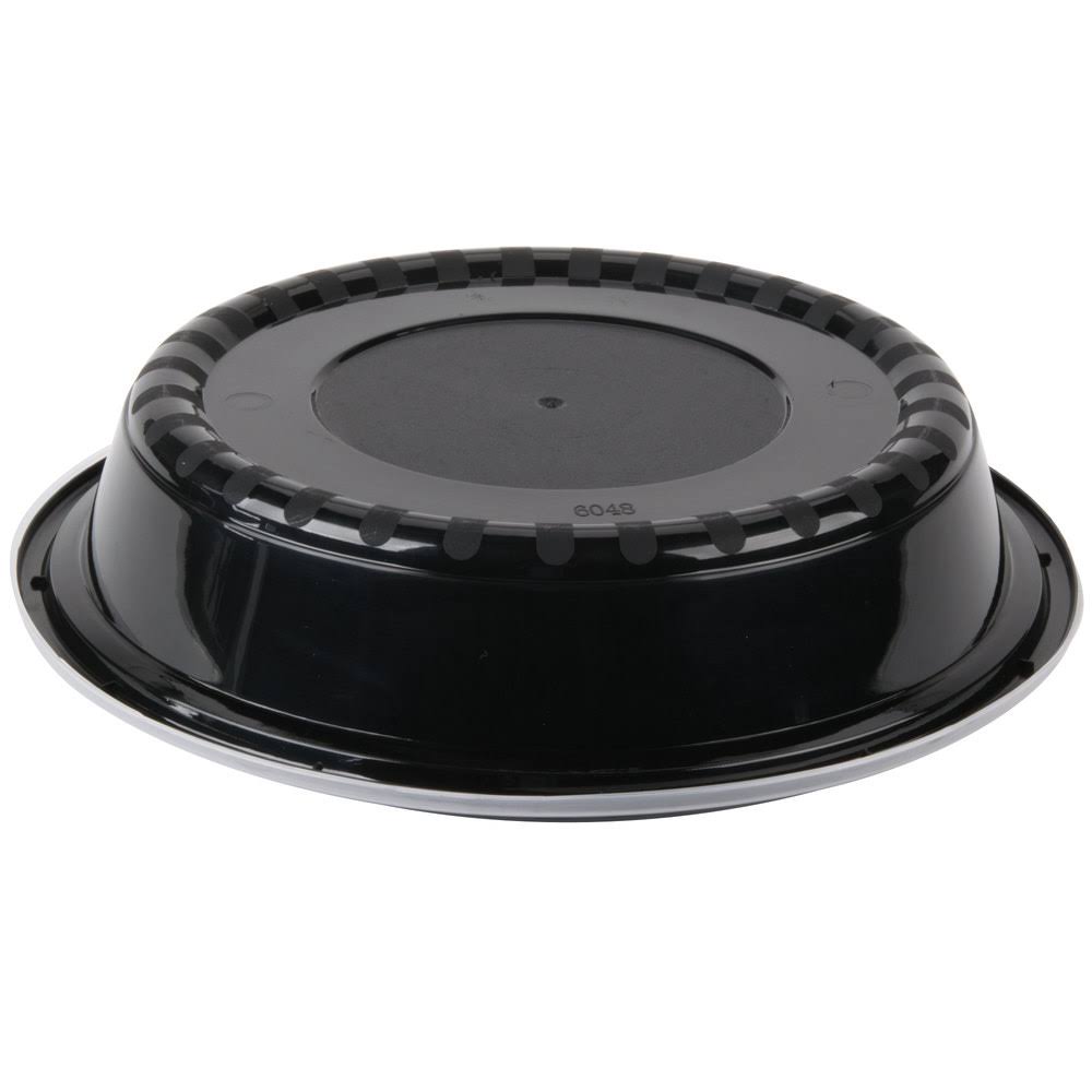 Black Plastic Combo Container 150 per Case B32191