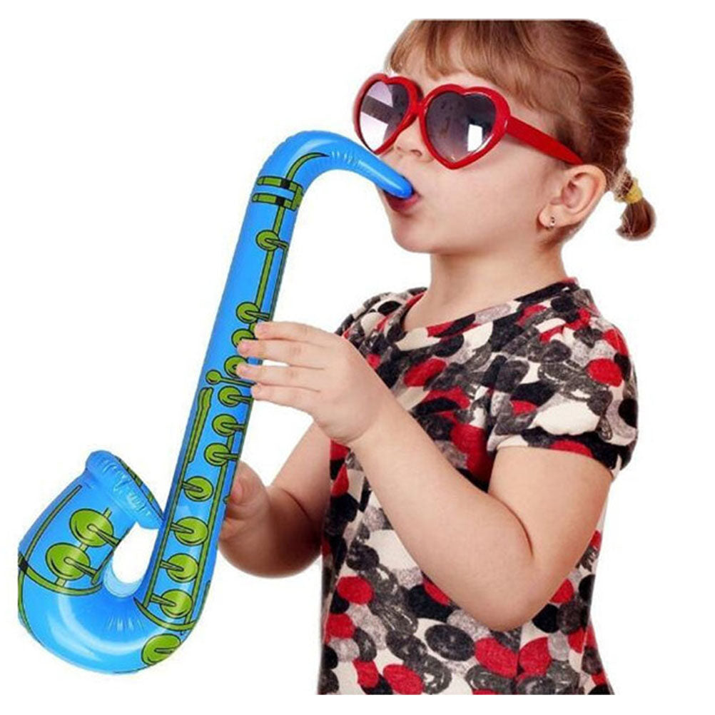 6PCS Inflatable Musical Instruments Sax Toy O7052