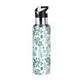 20 oz Insulated Stainless Steel Water Bottle with Straw Lid I458461