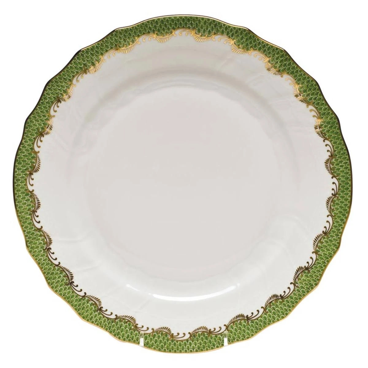 Green Dinner Plate E6116