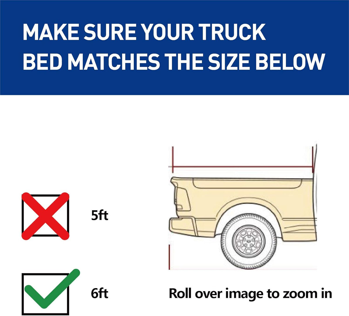 Hard Tri Fold Truck Bed Tonneau Cover for Gladiator JT F4022