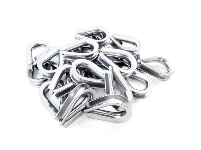 Stainless Steel Wire Rope Cable Thimbles 10mm K772