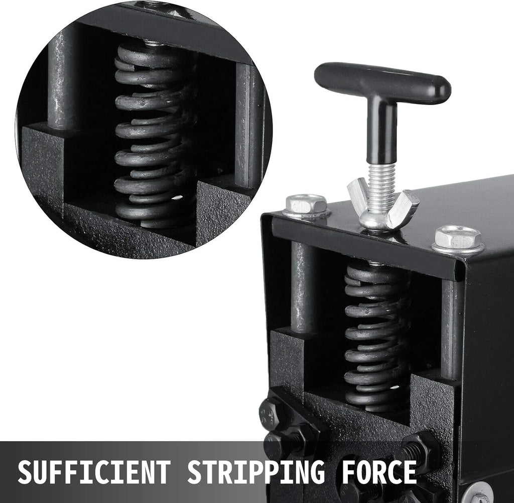 Manual Hand Cranked Wire Stripping Machine 1.5mm-20mm 10 Channels L74330