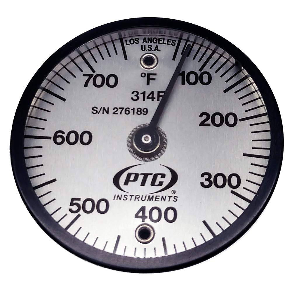Magnetic Surface Thermometer 50° to 750°F Pack of 2 Q537815