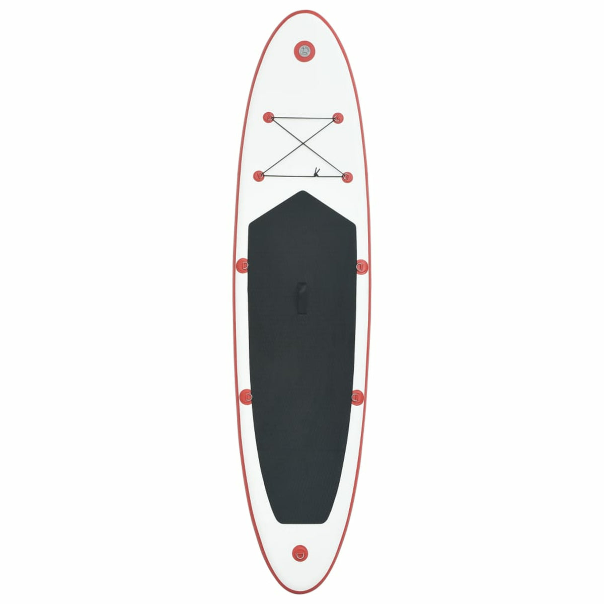 Red and White Inflatable Paddleboard Set H47415