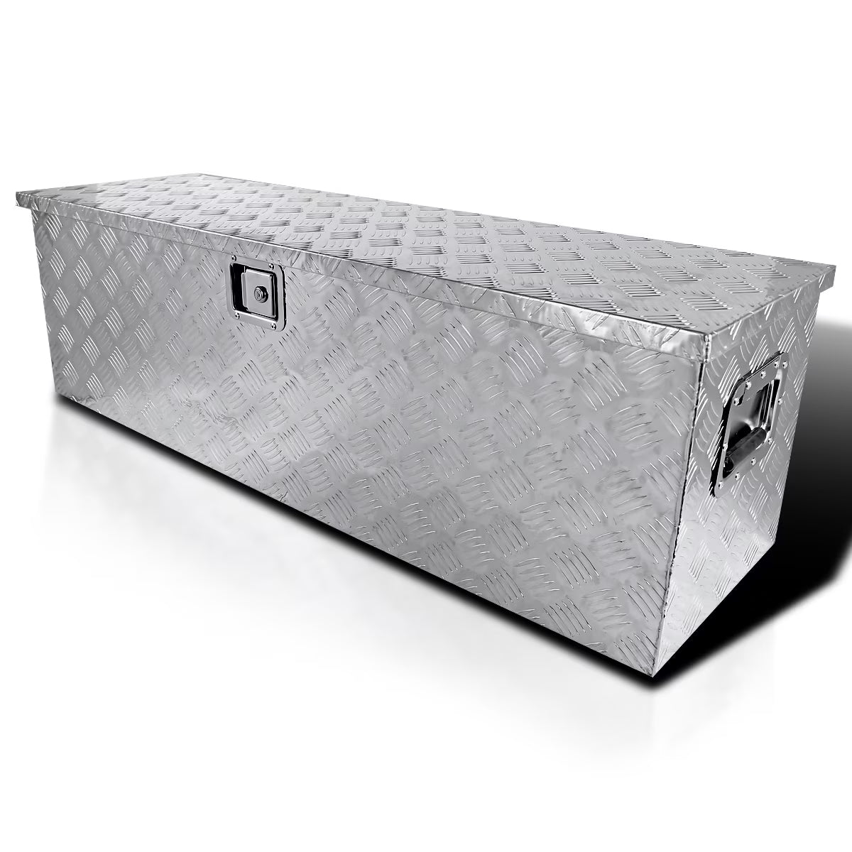 44" Heavy Duty Aluminum Tool Box Truck Pickup Trailer Underbody Storage B494202