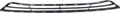Front Bumper Grille Black Pack of 2 P877954