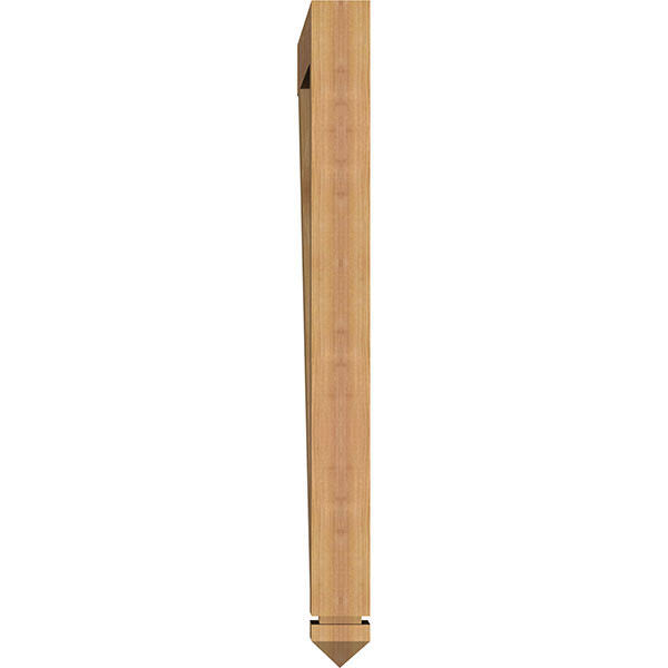 3 1/2x22W x 36x22D x 40x22H Western Red Cedar Bracket Q97609