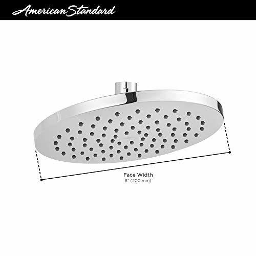 8 inch Rain Showerhead, Brushed Nickel V2897