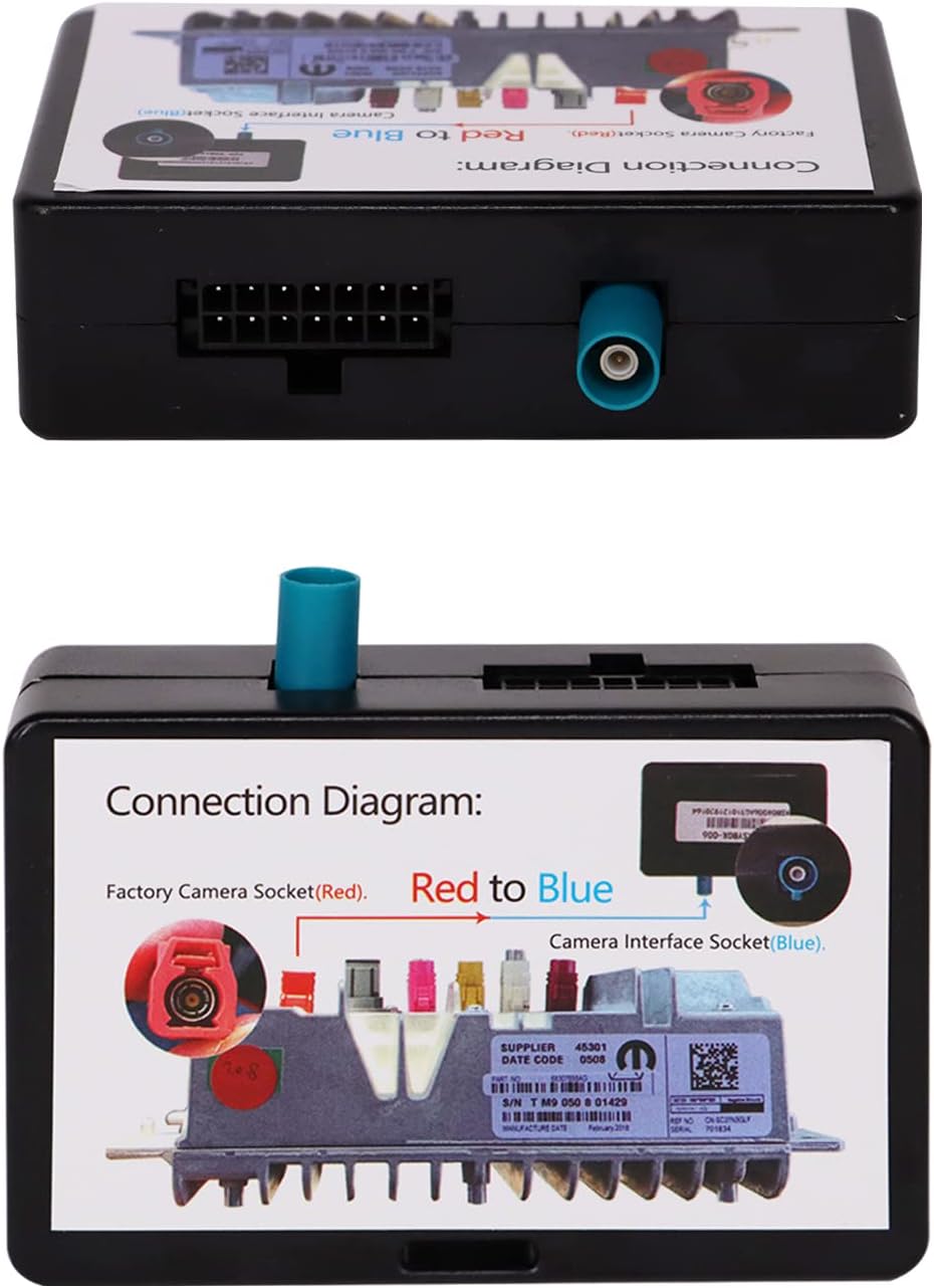 Factory Camera Retention Interface Adapter for Jeep Wrangler and RAM J6960