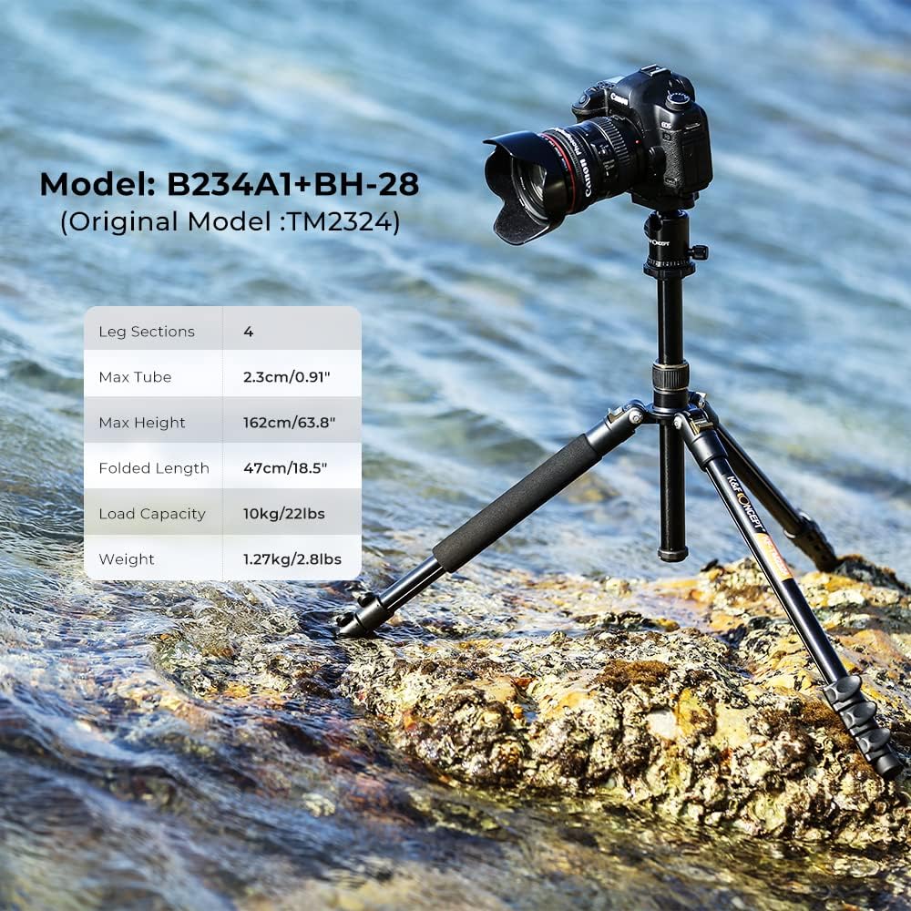 64'' Aluminum Camera Tripod with Ball Head K8174