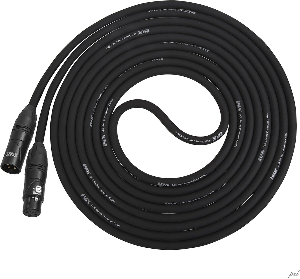 Black 100 ft XLR Microphone Cable P4773