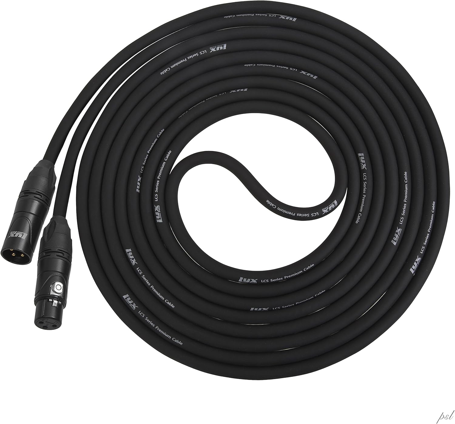 Black 100 ft XLR Microphone Cable P4773