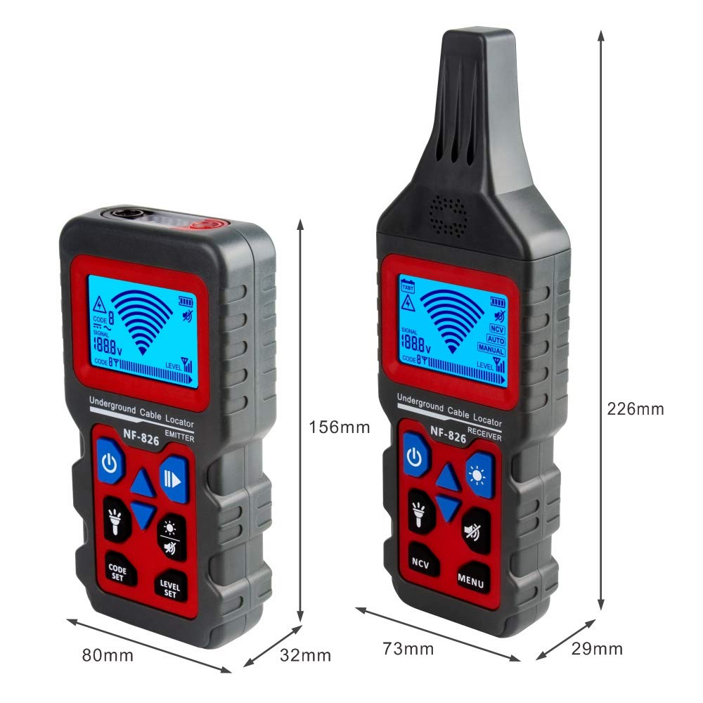 Underground Cable Tester Wire Locator Pack of 2 S70081