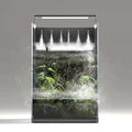 Terrarium All in One with Light, Water Pump, Mist-Flower and Mat C988046