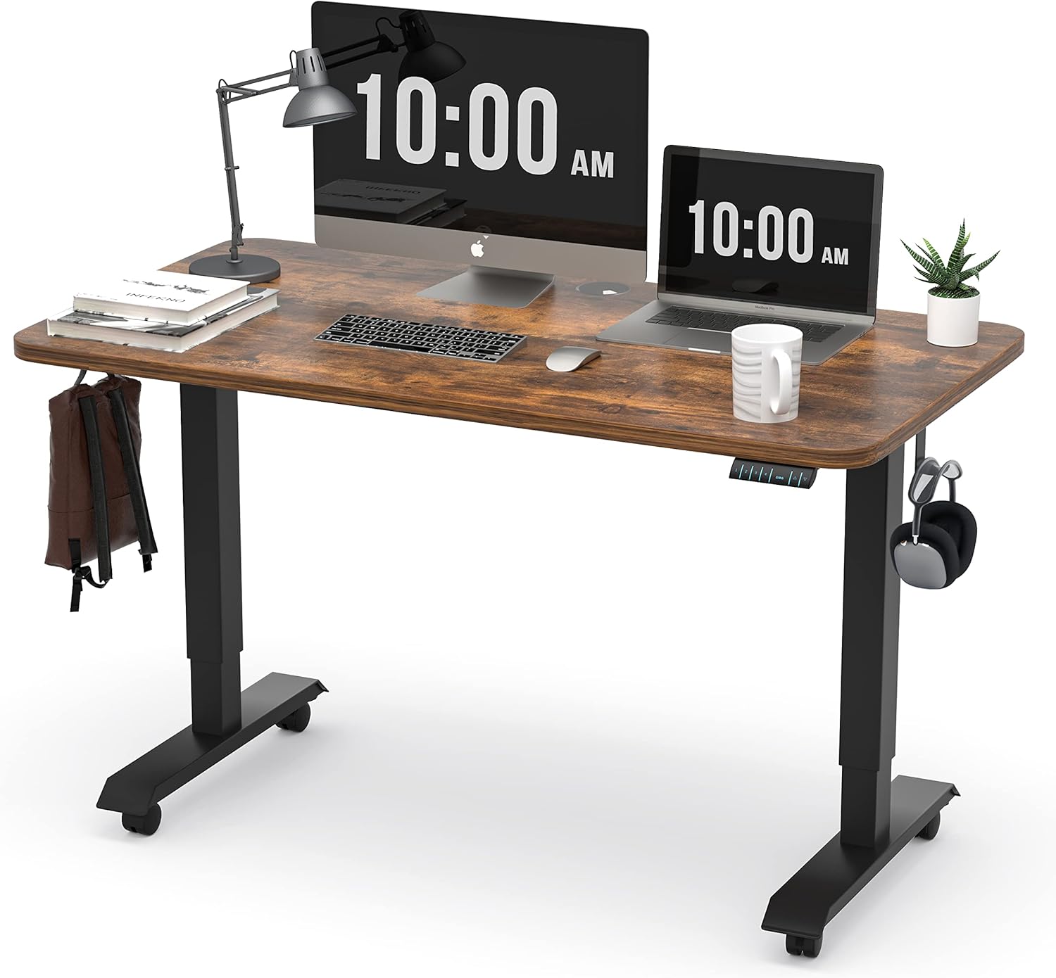 48x24 Inches Height Adjustable Electric Standing Desk M2578