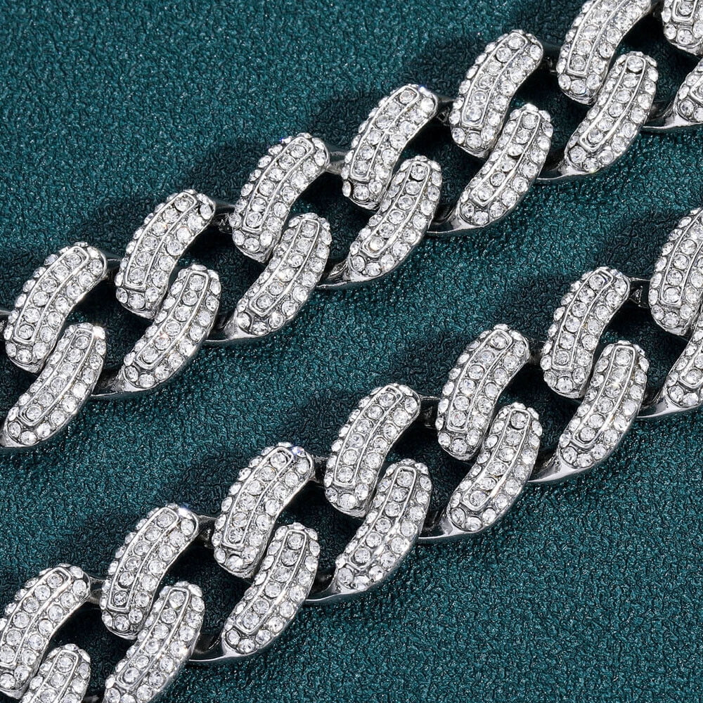 19mm Cuban Chain Necklace M404