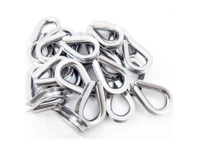 Stainless Steel Wire Rope Cable Thimbles 10mm K772