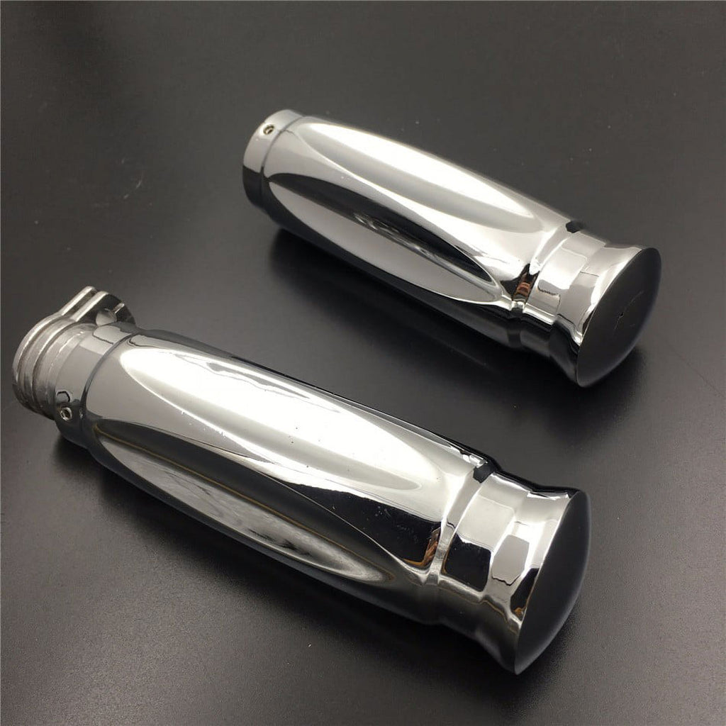 Chrome 1" 25mm Handlebar Grips S603