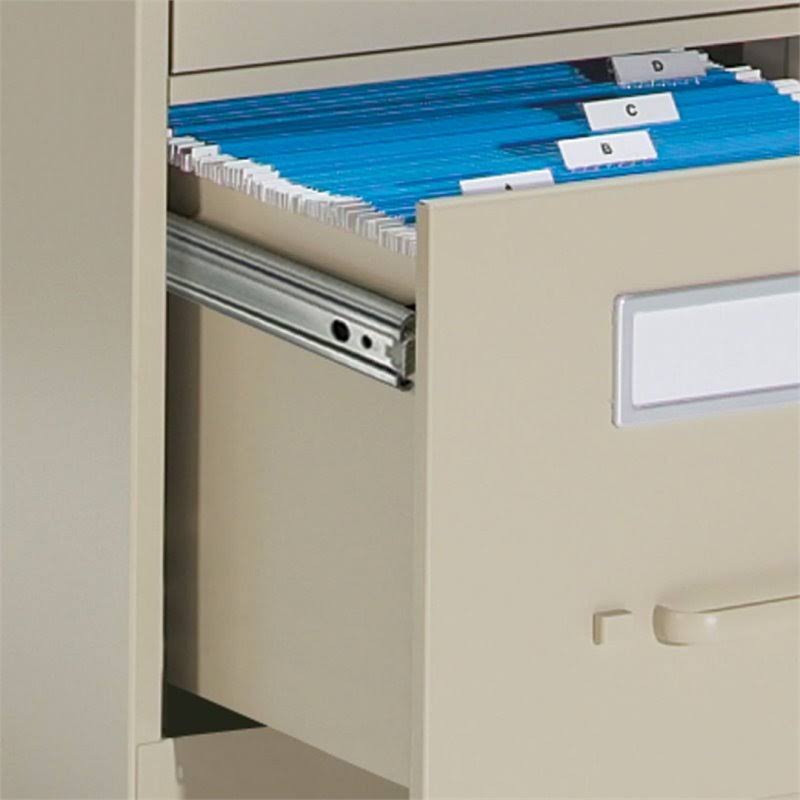 Black 2-Drawer Vertical File Cabinet J70484