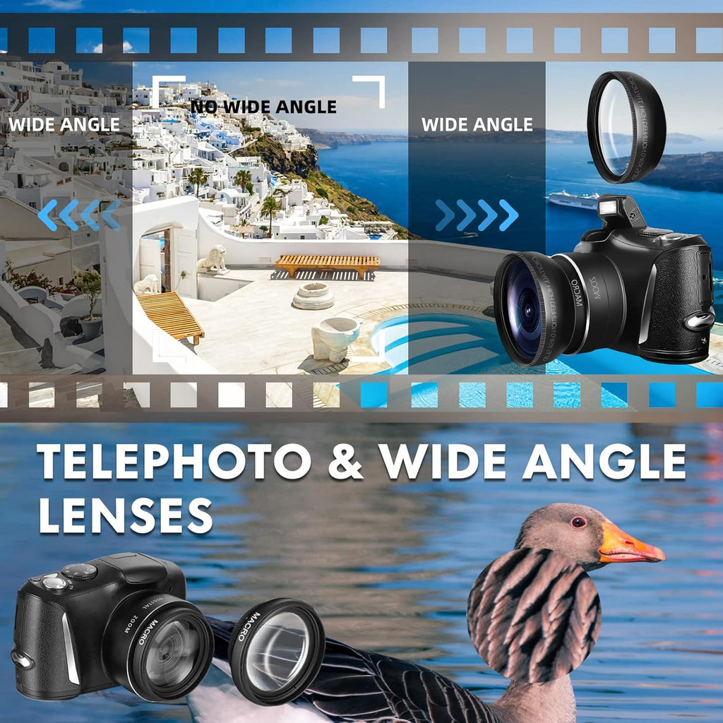 4K 48MP Compact Camera with 32G SD Card L8061