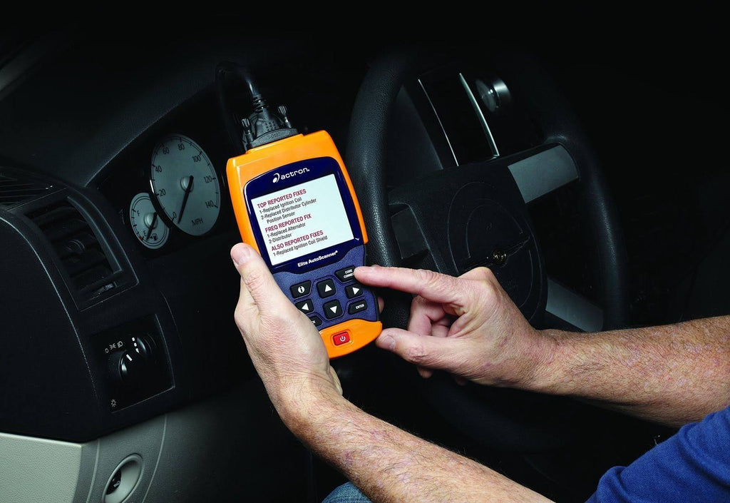 Trilingual OBD I/OBD II Autoscanner Pro Kit with Color Screen W535506