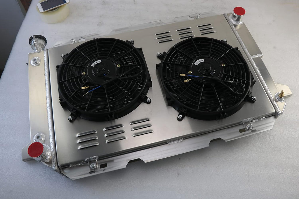 All Aluminum 3 Row Radiator with Shroud Fan Relay Kit S893134