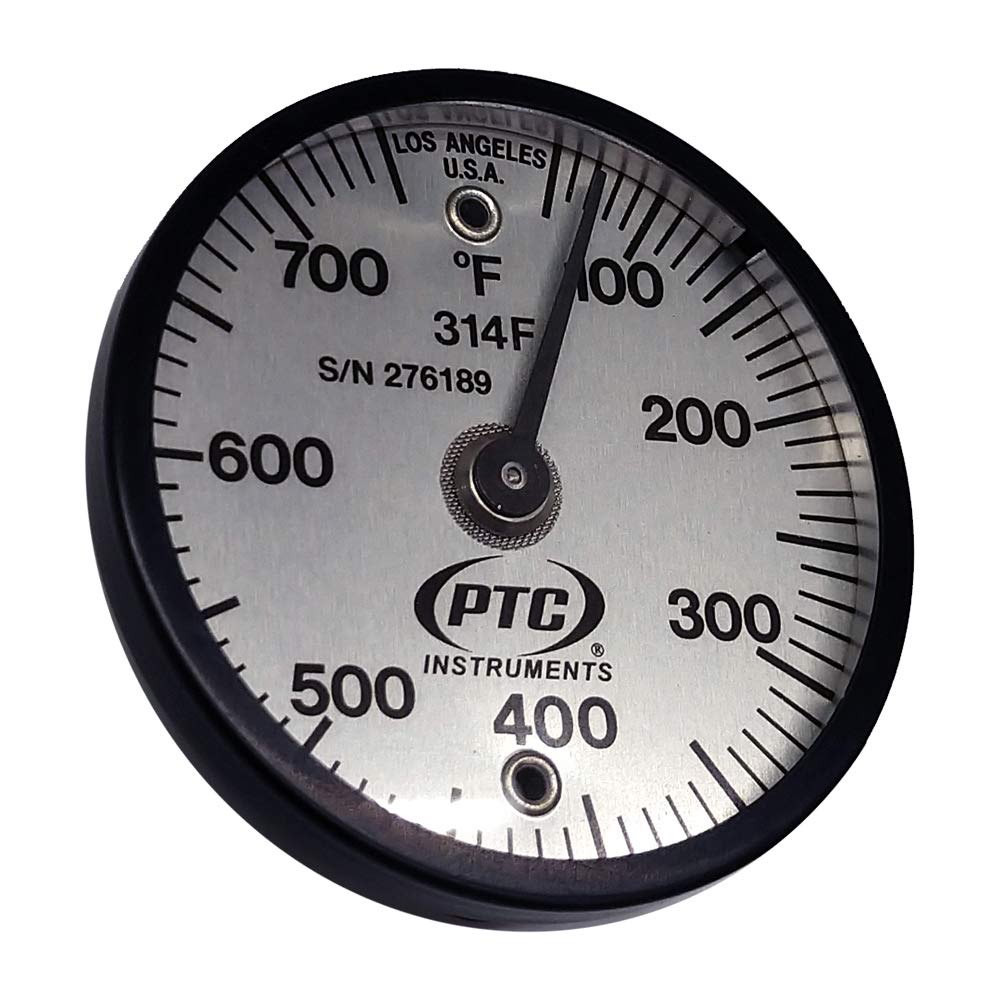 Magnetic Surface Thermometer 50° to 750°F Pack of 2 Q537815