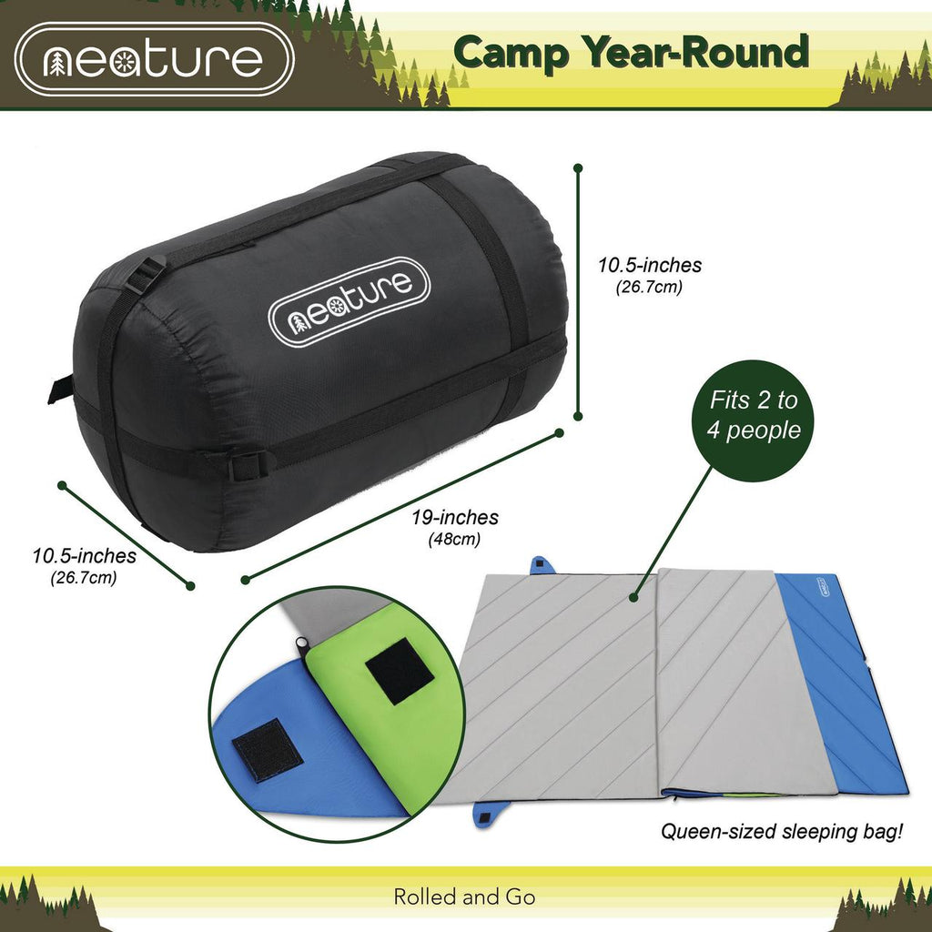 Queen Size Double Sleeping Bag D361