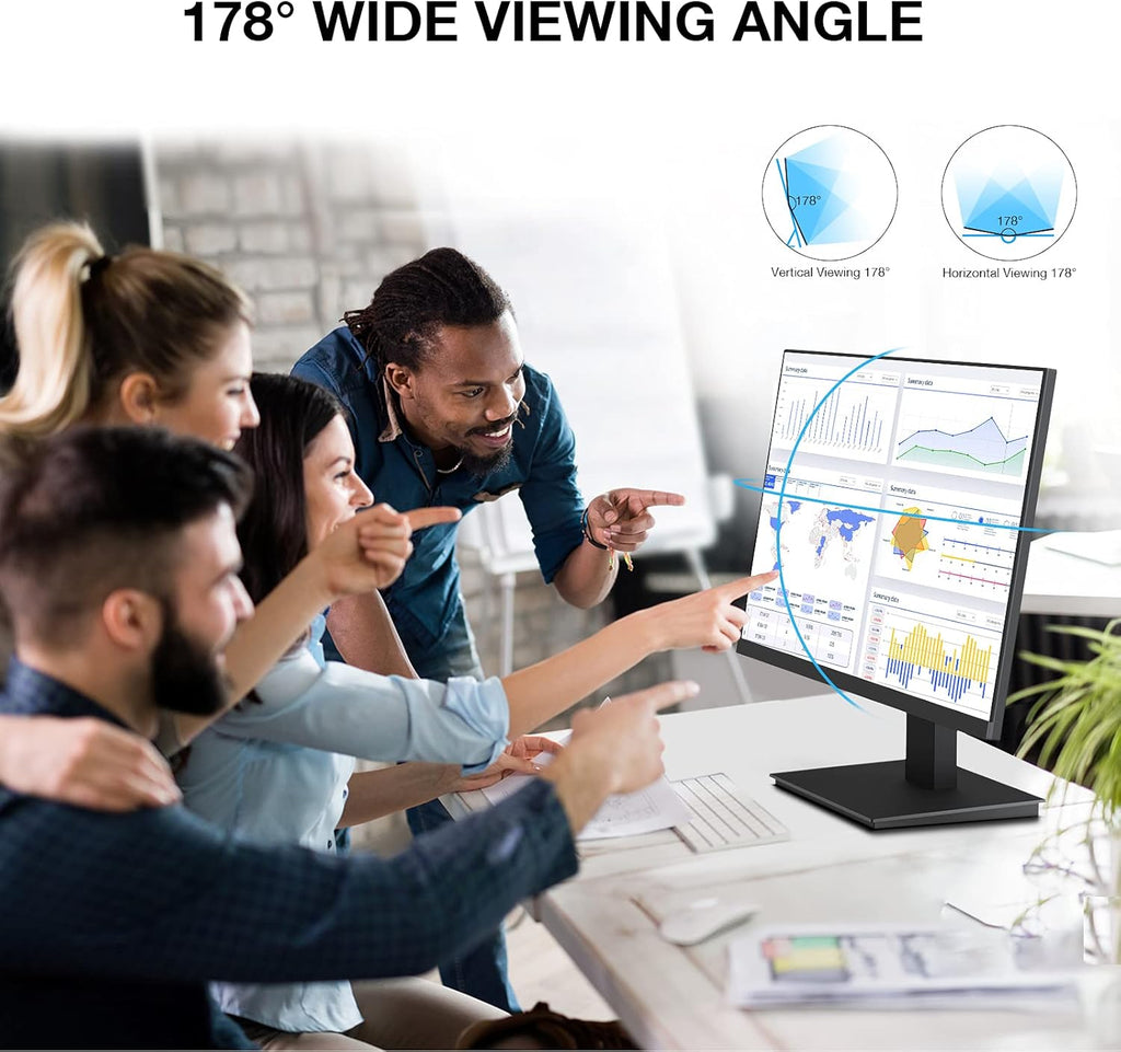 24 inch IPS FHD 1080p LED Monitor, 75Hz, Black X415764