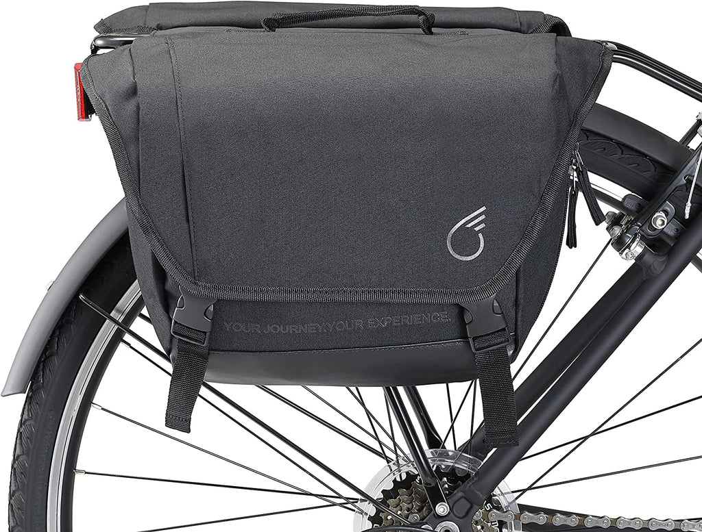 Gray Waterproof Double Sided Bicycle Pannier S969
