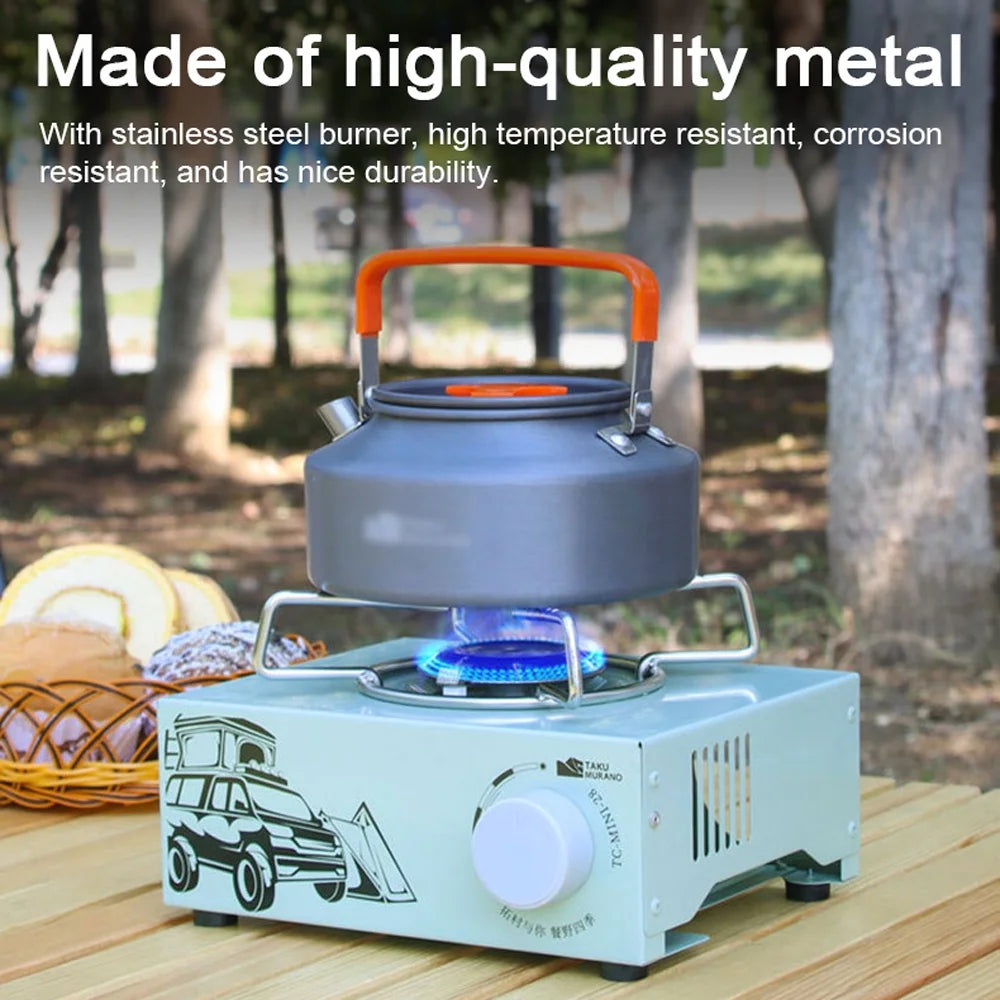 Compact Cassette Stove, 2100W Portable Gas Stove F496357