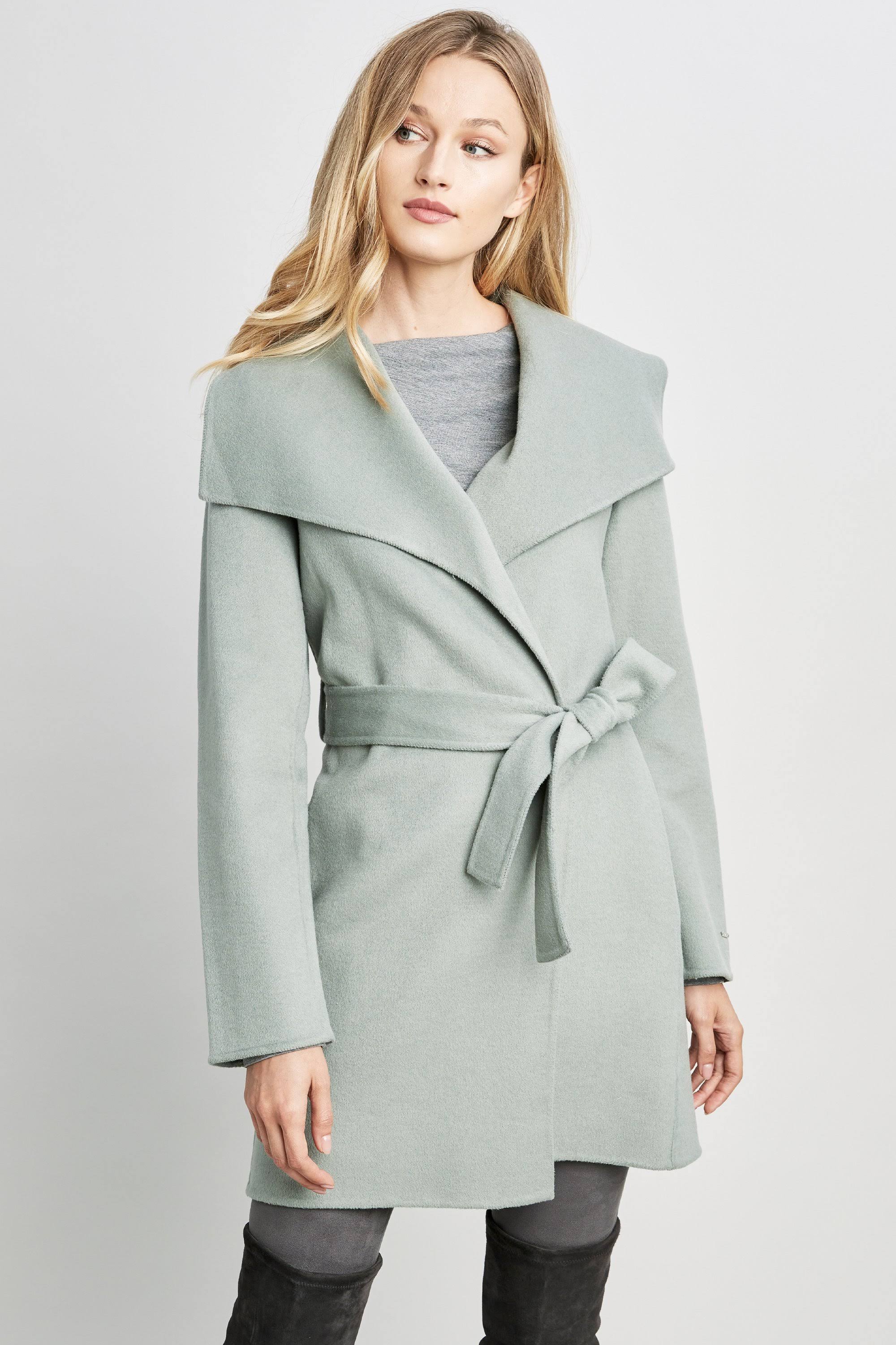 Sage Double Face Wool Coat I853314
