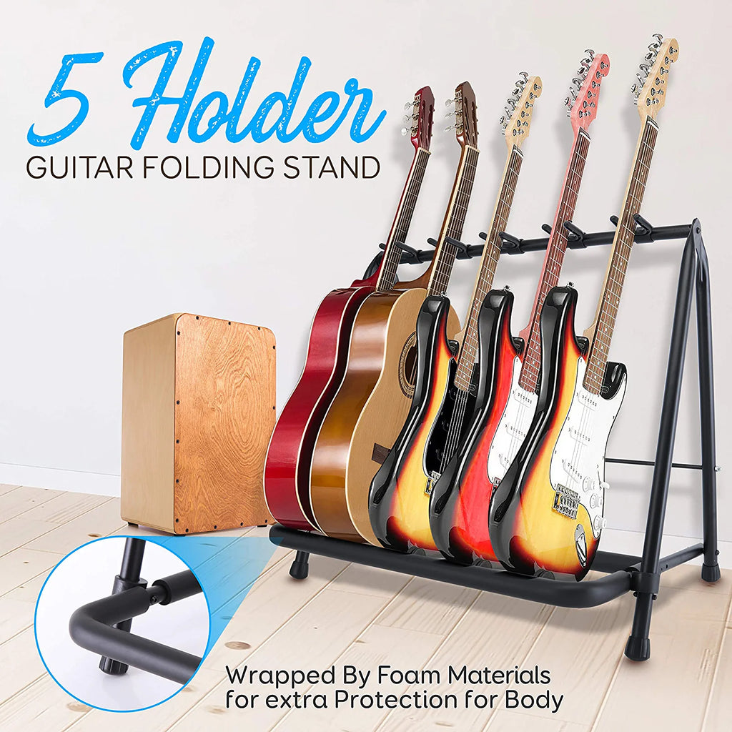 Foldable Guitar Rack Multi-Instrument Floorstand G876861