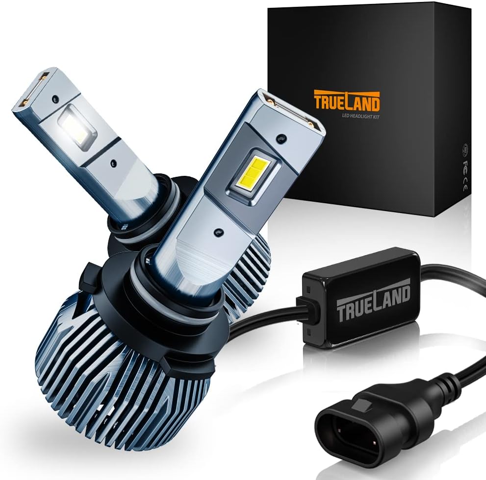 HB4 LED Headlight Bulb 120W 20000LM 6500K Anti Flicker Canbus Decoder Low Beam Conversion Kit IP68 Pack of 2 T46431