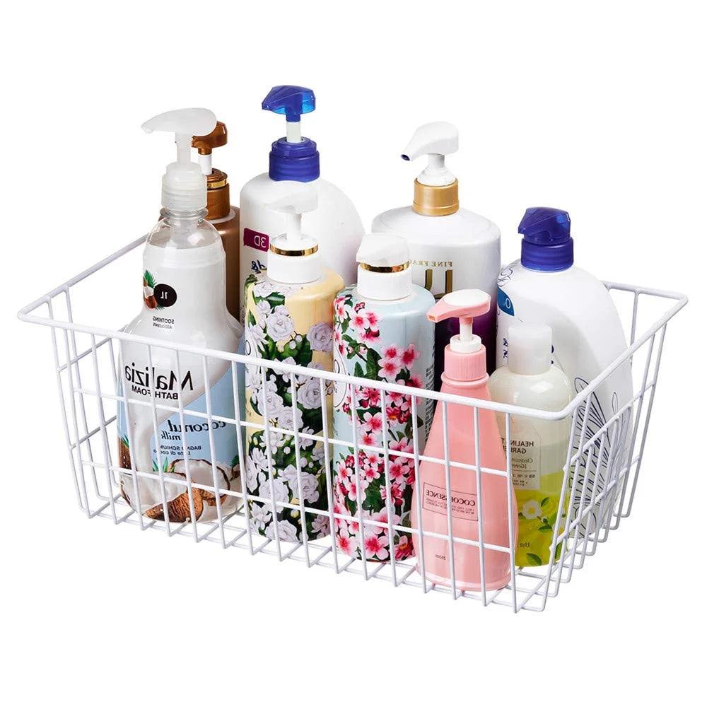 Large Wire Storage Basket for Freezer Organizer, 14"x11"x6" C606663