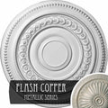 Oldham Ceiling Medallion, Hand-Painted Flash Copper D386387