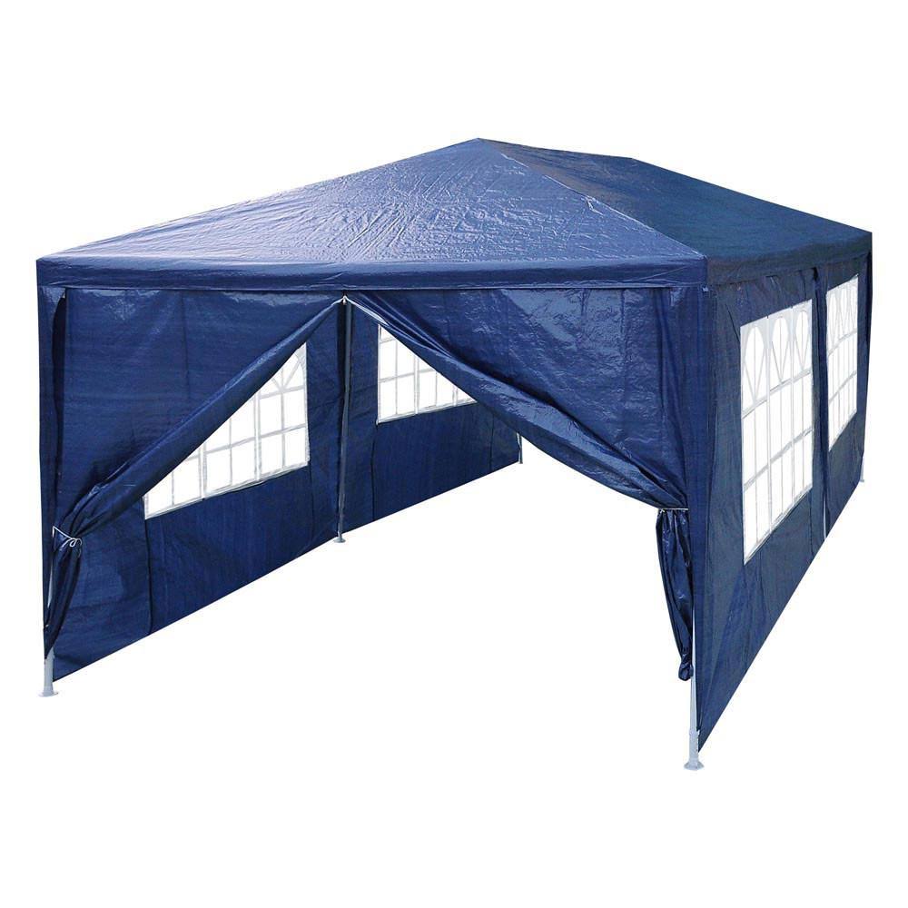 Outdoor Patio Gazebo with 6 Removable Sidewalls G5491