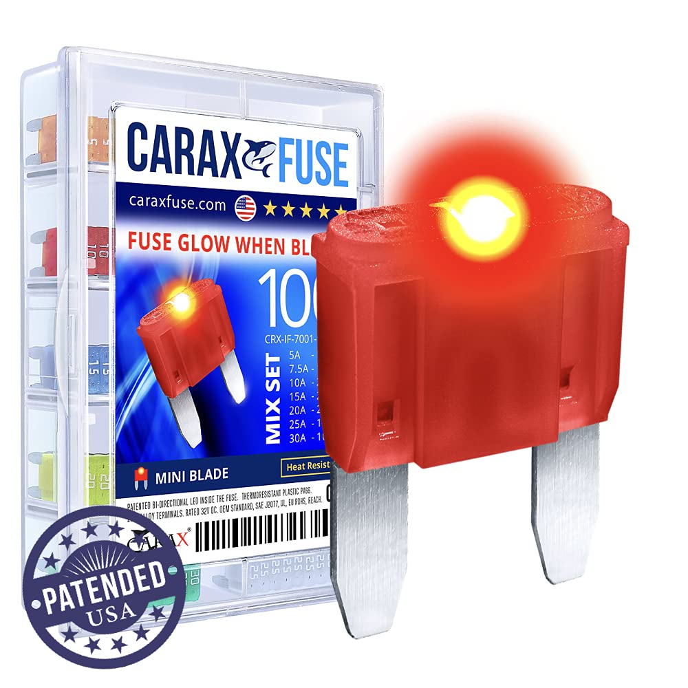 100 pcs. Assortment Kit Mini Blade Automotive Fuse F746
