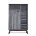 Sonoma Grey Oak + Wenge Cabinets L176397