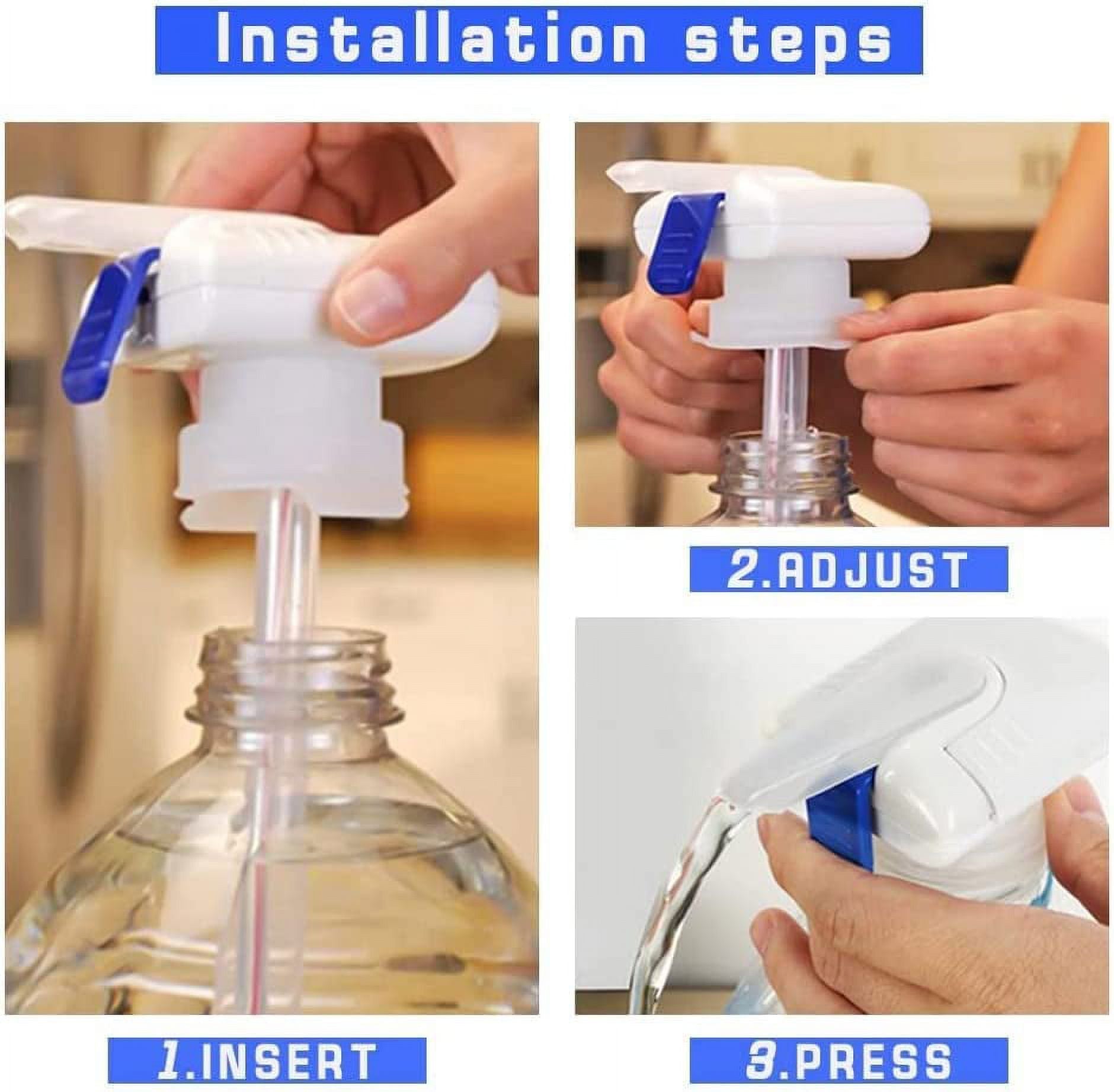 2 Pcs Automatic Drink Dispenser for Fridge Gallon Q78846