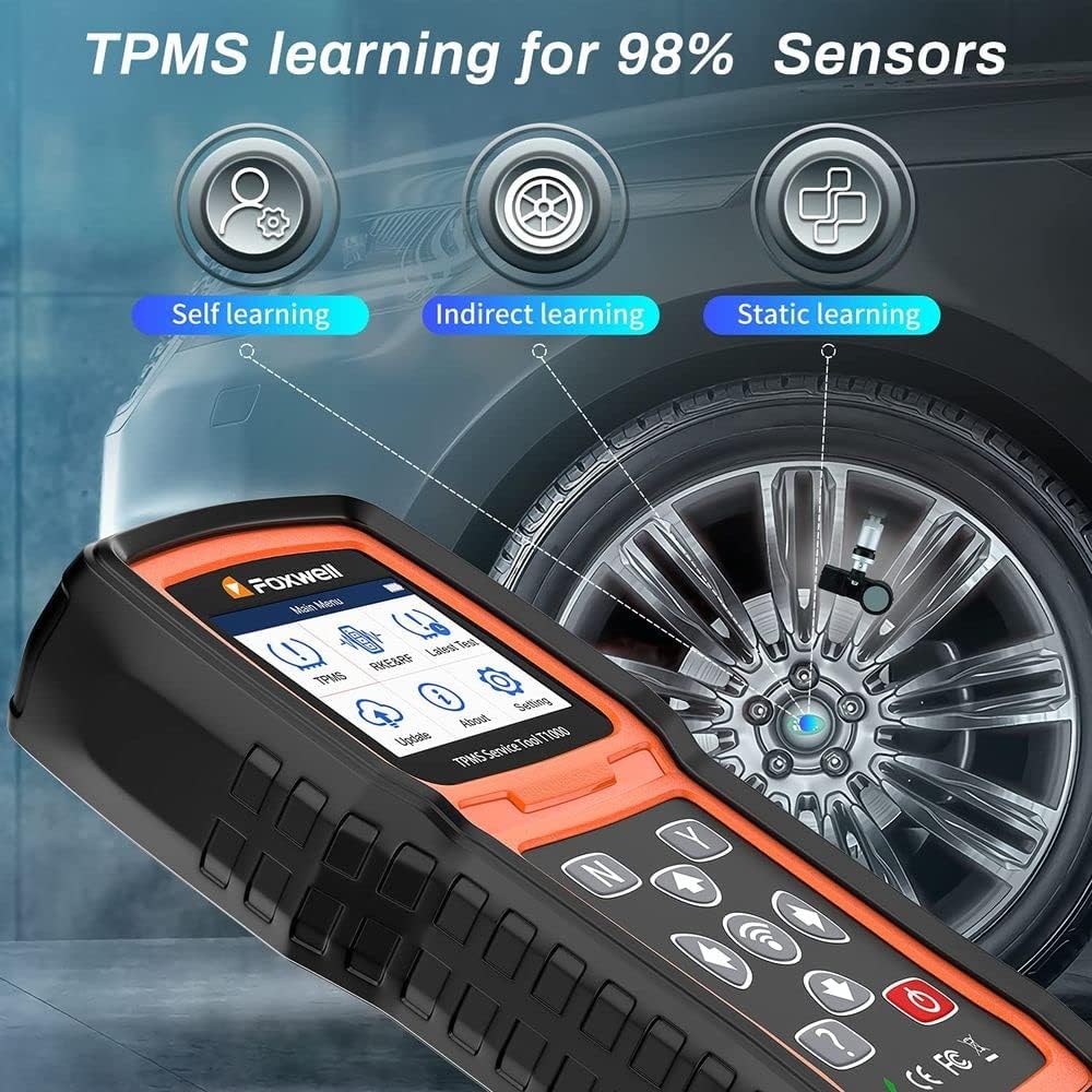 TPMS Sensor Relearn Tool with TPMS Sensor Activation N678