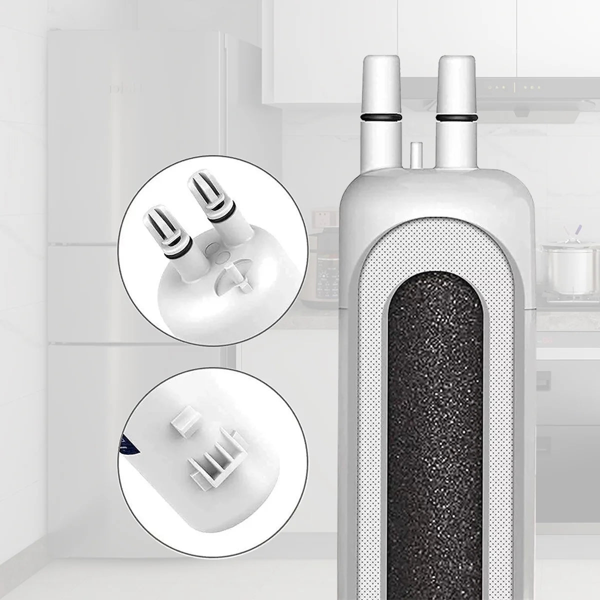 3 Pack Refrigerator Water Filter Y3706